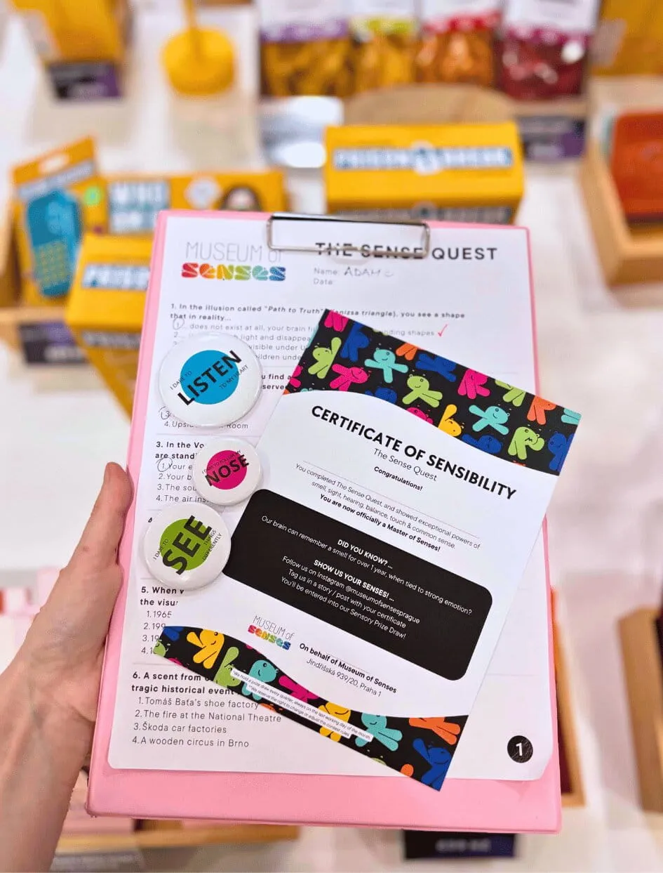 VR Kit experience - virtual reality adventure at Museum of Senses